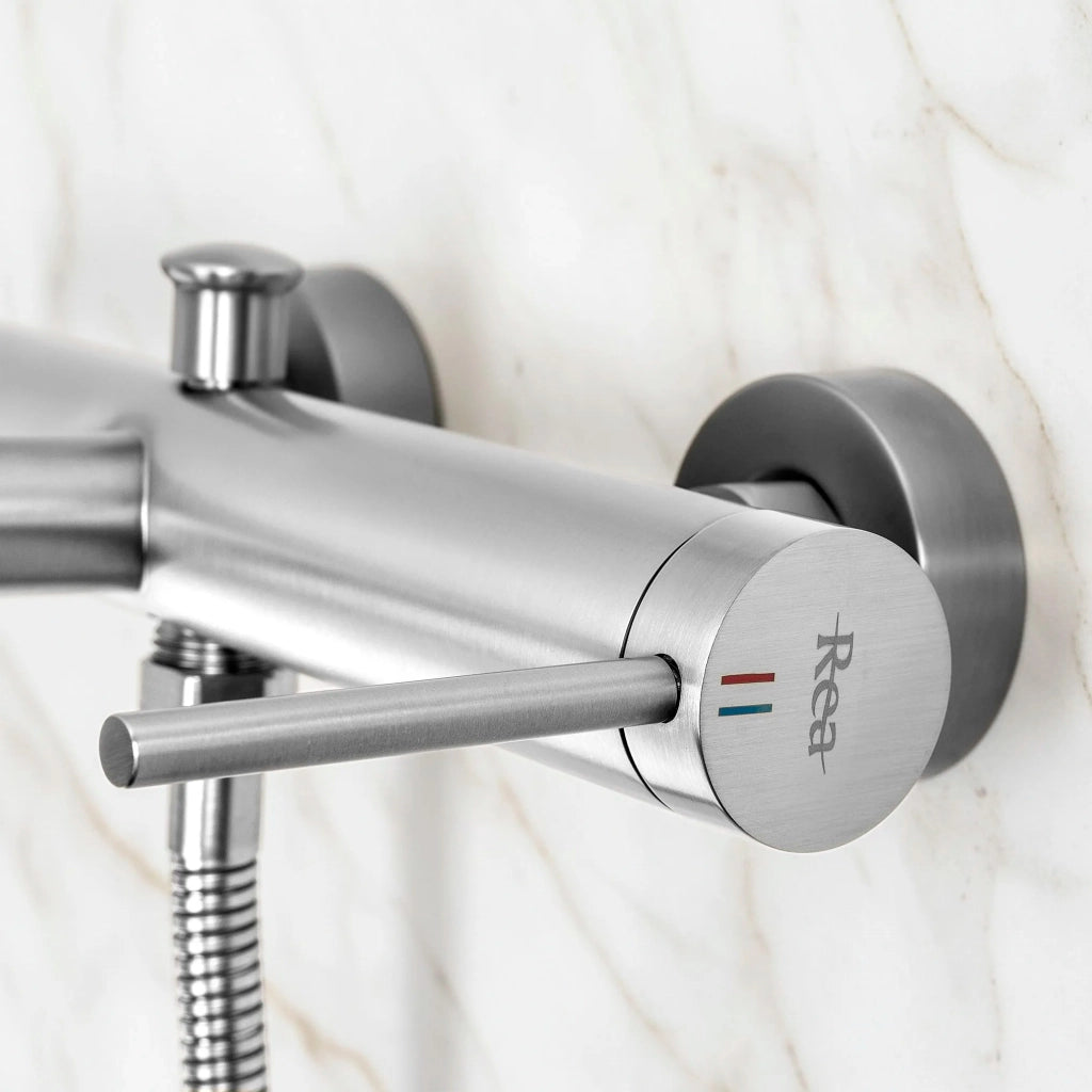Rubinetto Da Vasca Rea Foss Nickel Brush