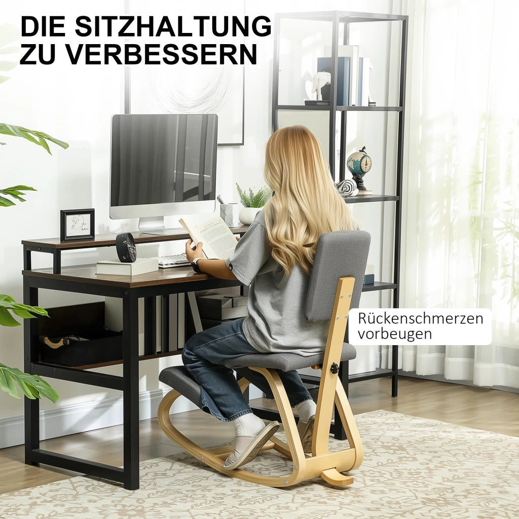Sedia da ginocchio ergonomica ¨C Minimal ¨C grigio