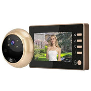 Trade Shop - Spioncino Elettronico Digitale Porta Campanello Con Monitor 4.3'' Con Fotocamera -
