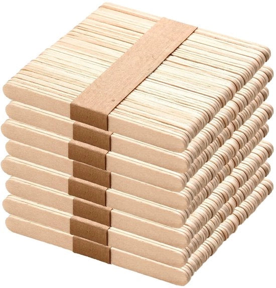 Igloo per ghiaccio 400 pezzi - Stuzzicadenti in legno - Materiale naturale - Progetti di fai da te - Lavori artigianali - Materiale sicuro per alimenti - Stuzzicadenti per fai da te