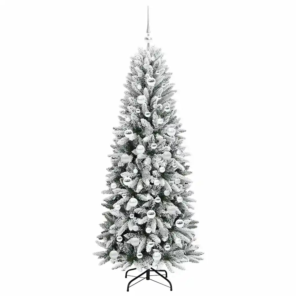 Albero di Natale artificiale con 300 LED Bianco 180 cm