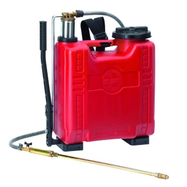 Dal Degan 6201014190334075 Venere Irroratrice a Spalla 12 L Pompante Inox AISI 304 Lancia Ottone Manuale colore Rosso