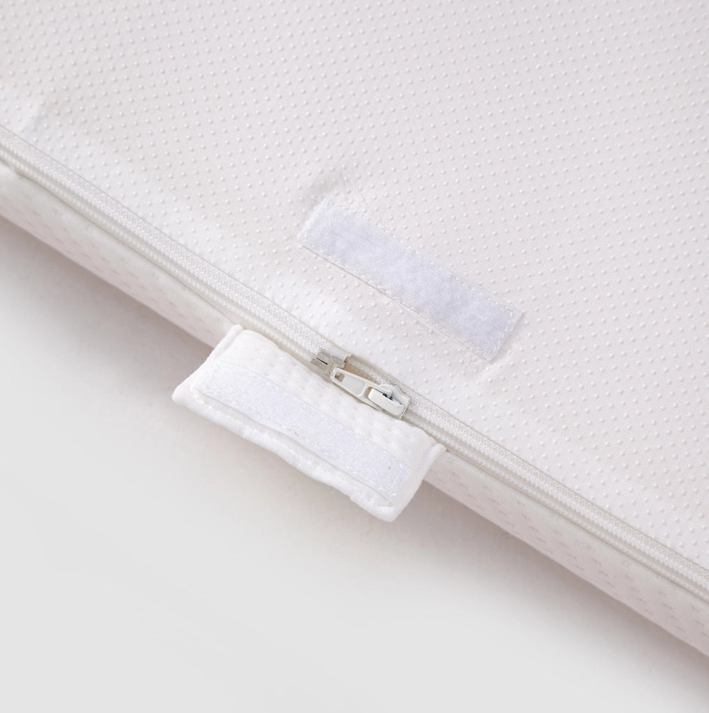 Materasso Comfort H3 in schiuma arancione, altezza 5 cm, misura 160x200 cm, rivestimento lavabile, media rigidità