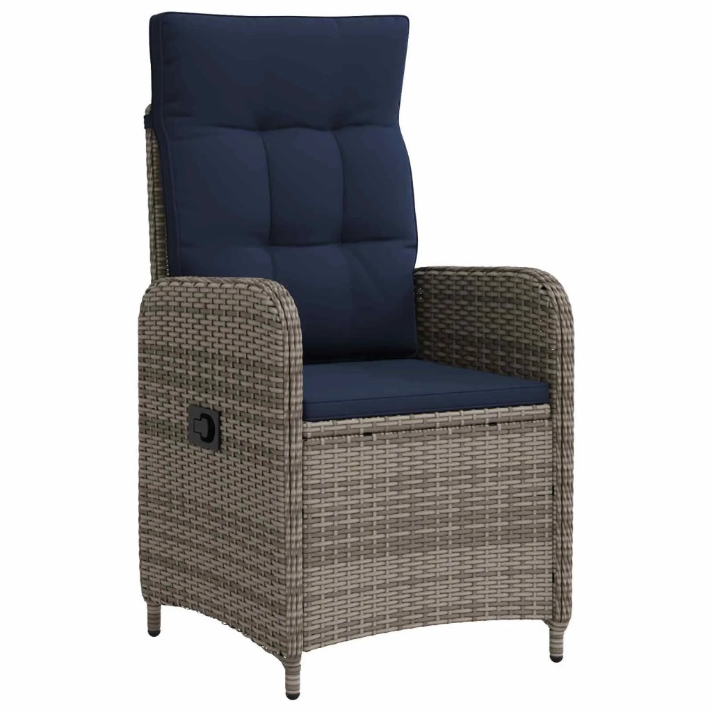 Set da pranzo per esterni 7 pz polyrattan 3422325