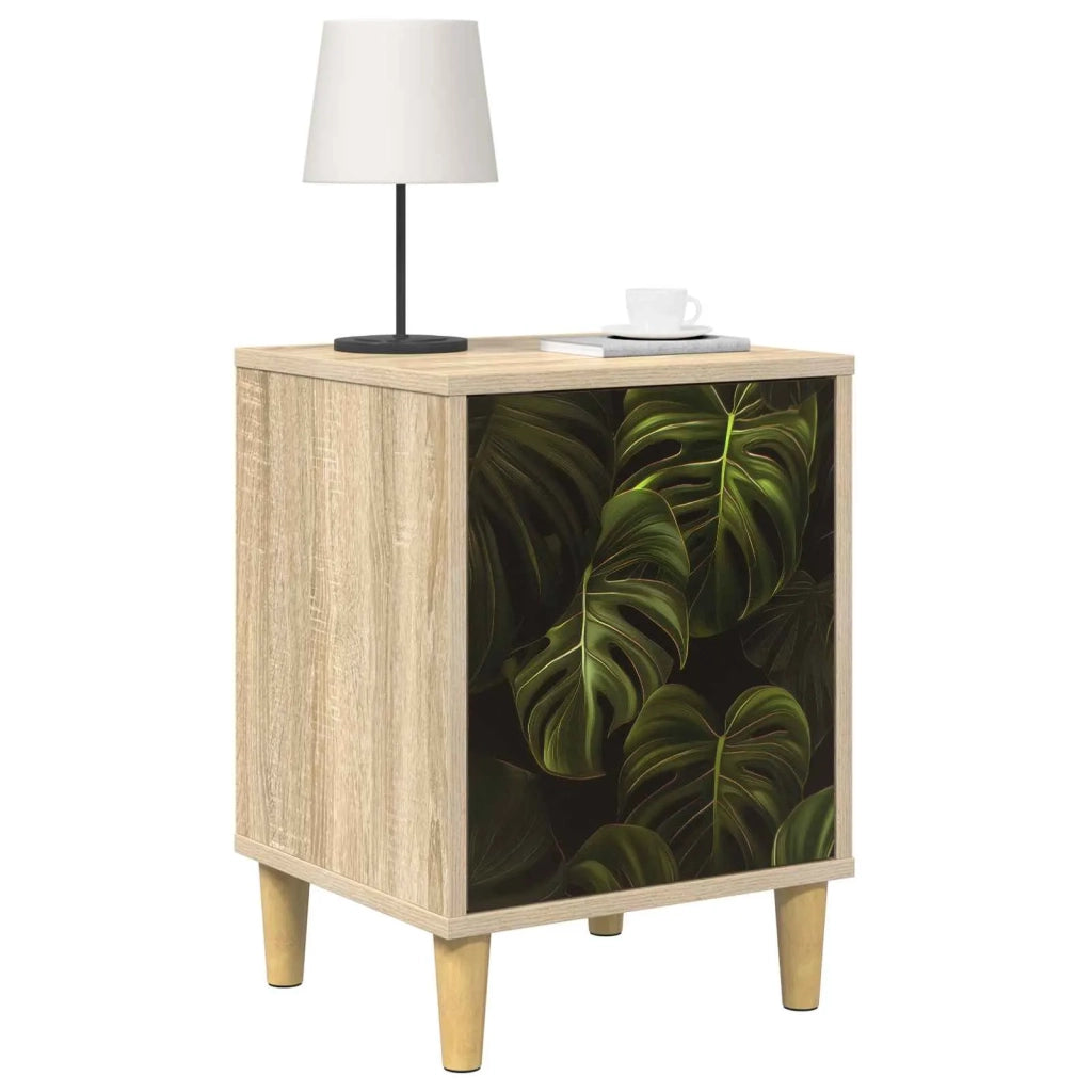 Armadio da Notte ELBURG 2 pz Rovere Sonoma 36 x 33 x 50 cm 8007198