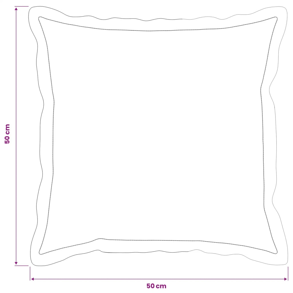 Federa 2 pz HOUTEN Tortora 50 x 50 cm 919363