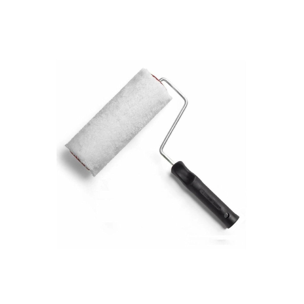 Rullo in tessuto poliestere bianco 25cm pennelli hobby fai da te pittura vernici