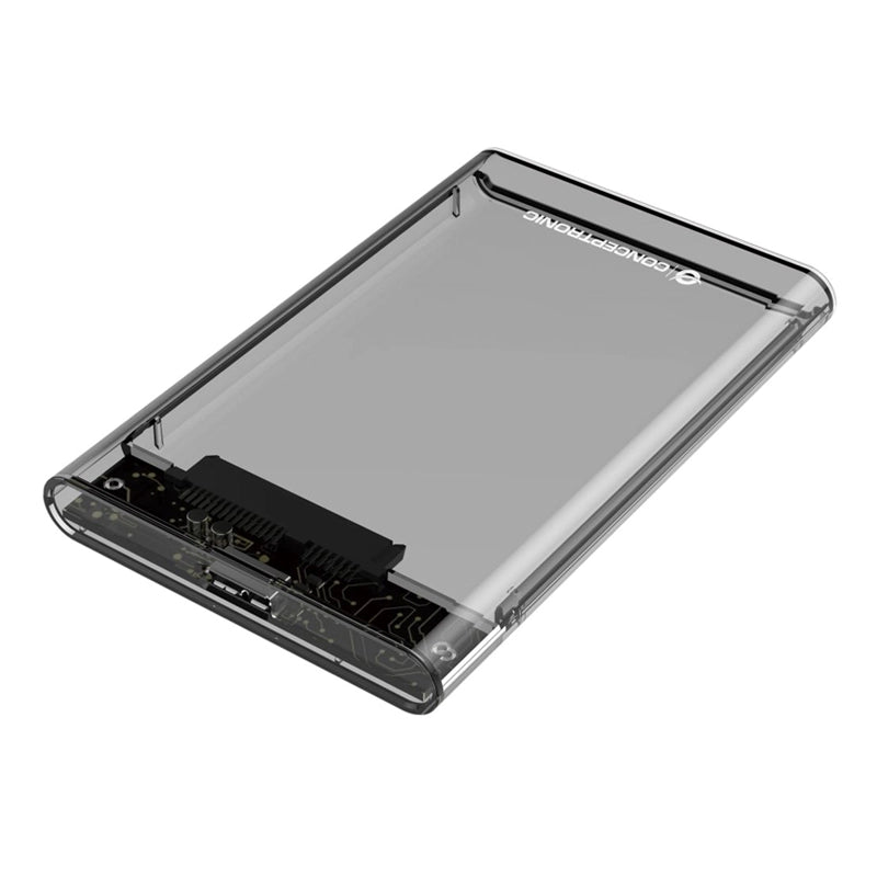 CONCEPTRONIC DANTE03T - BOX HDD / SSD 2.5" USB 3.0, TRANSPARENT