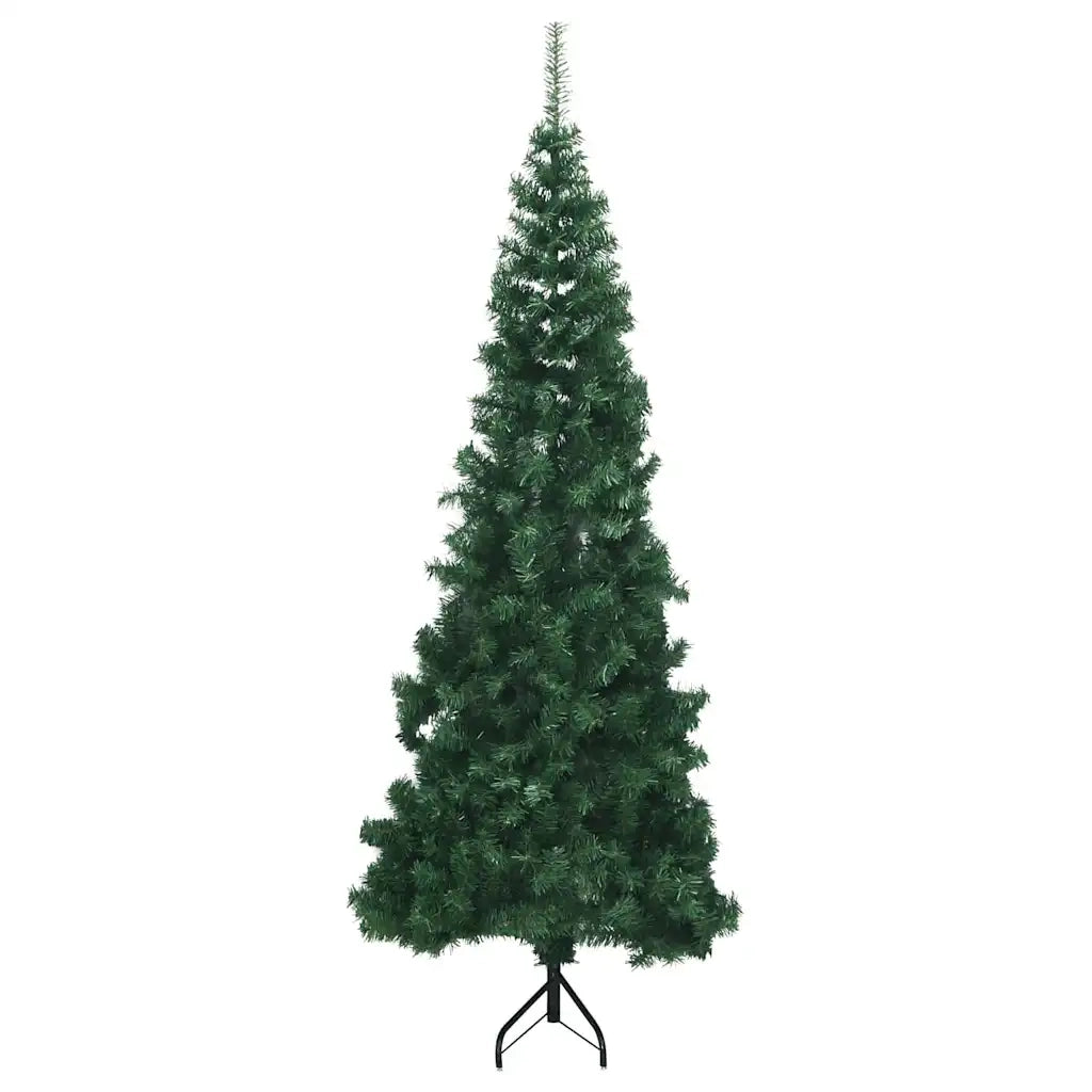 Albero di Natale Artificiale Angolare con 300 LED Verde 240 cm 3397290