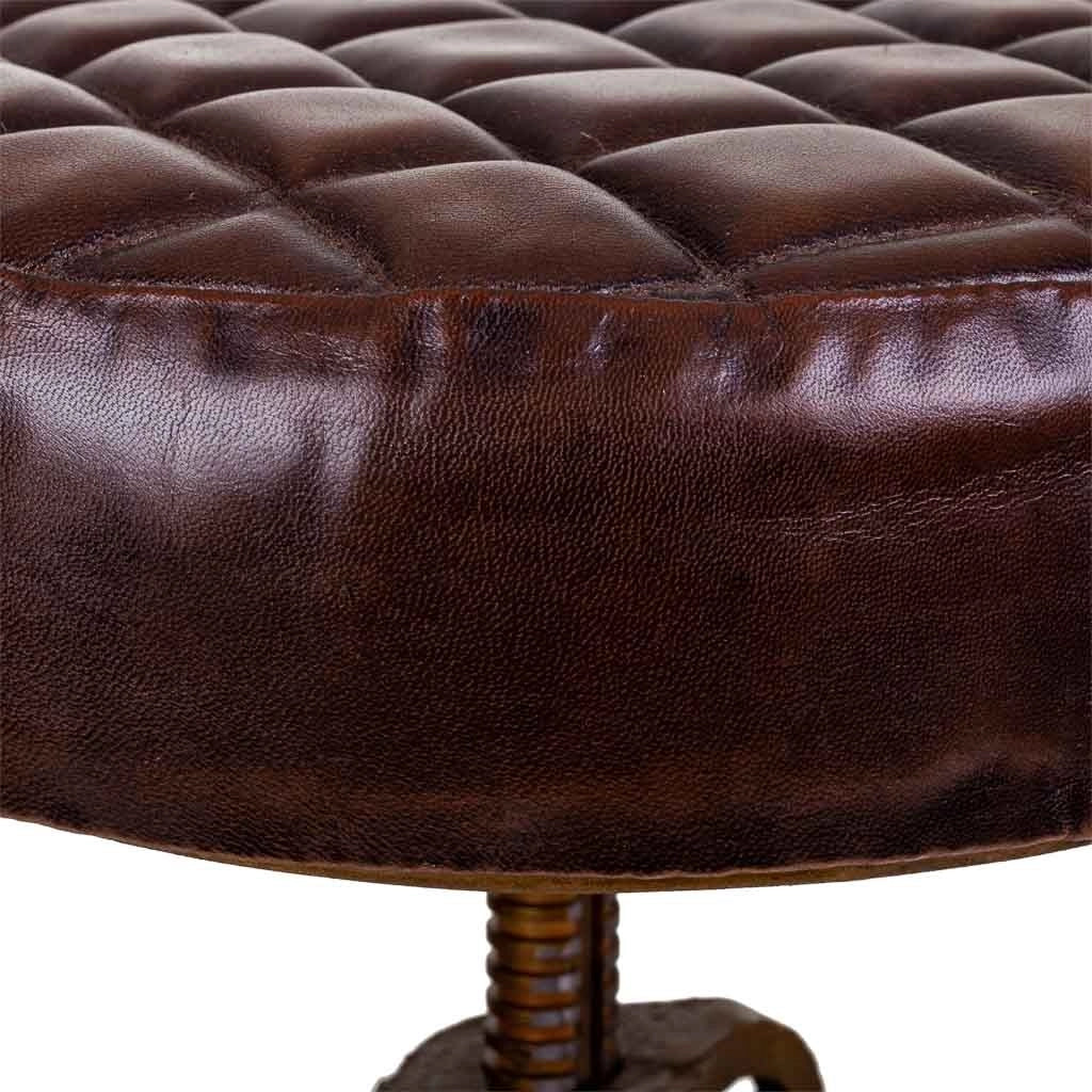 Sgabello in metallo 36x36x50h