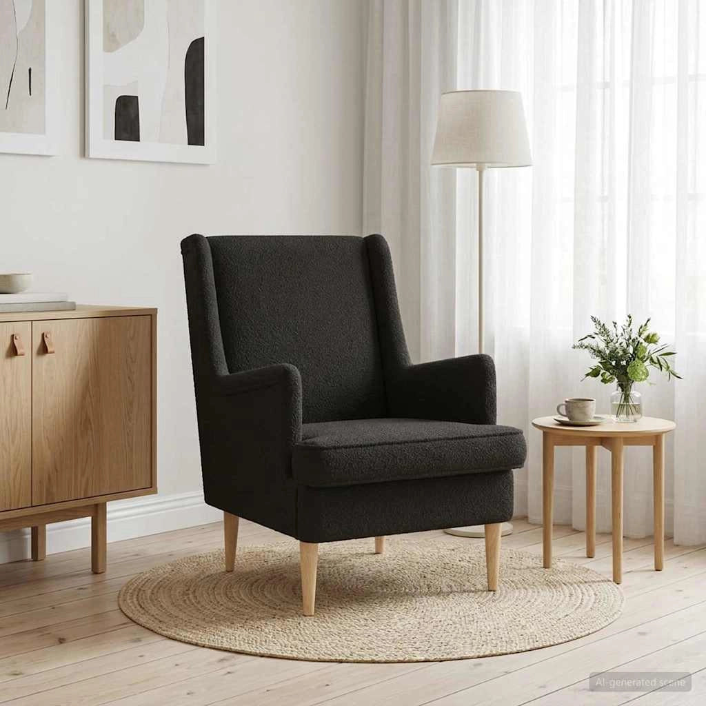 Poltrona Nero Tessuto 42029950