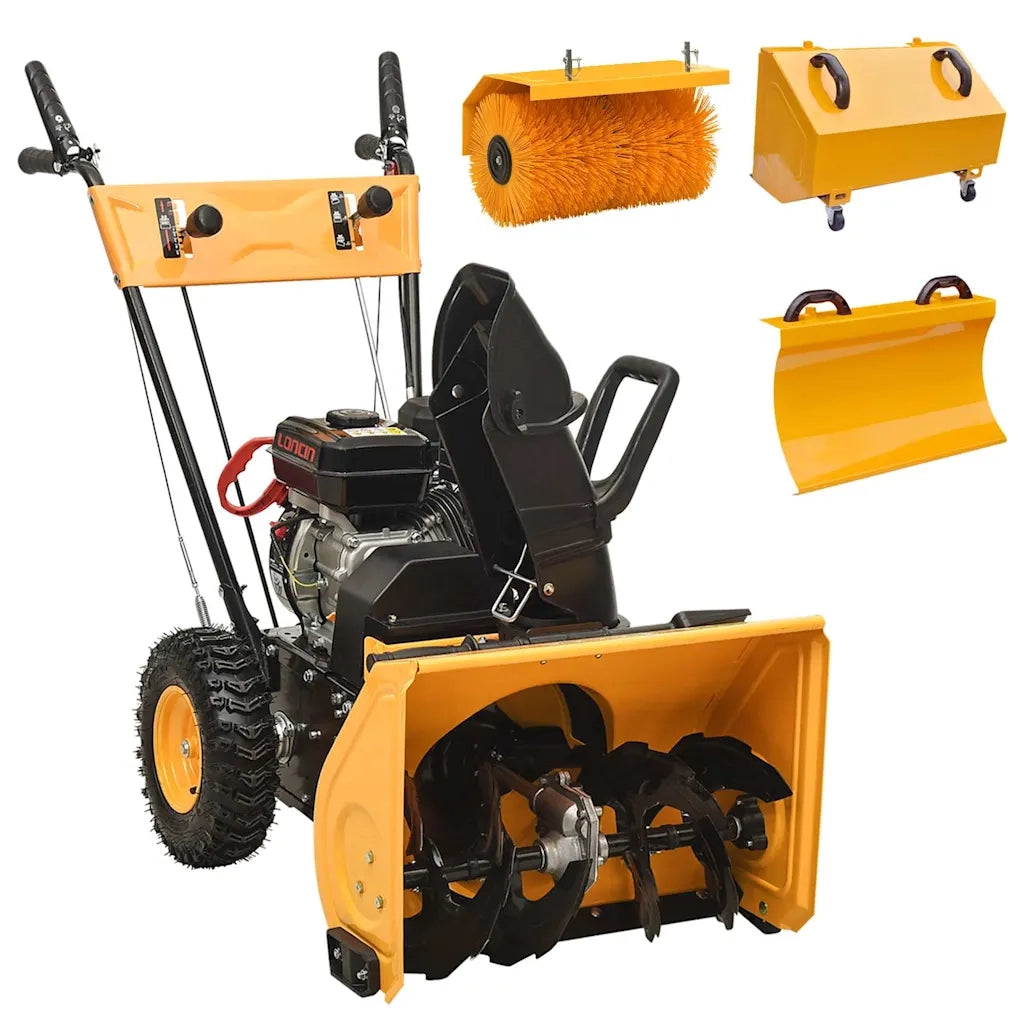 Set Spazzaneve e Spalaneve 4 in 1 a Benzina 6,5 HP 3102972