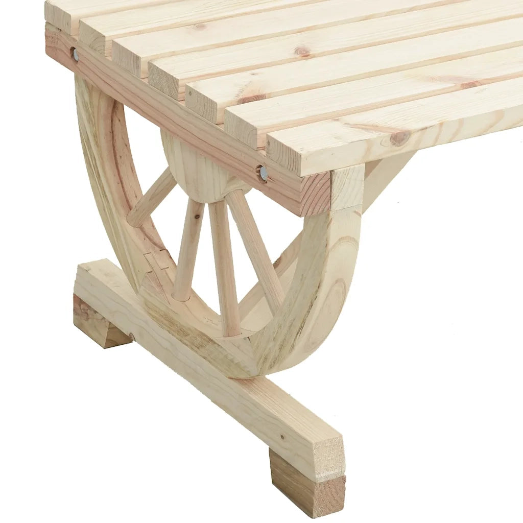 Set Salotto da Giardino 2 pz | Set di Mobili da Esterno in Legno Massello di Abete