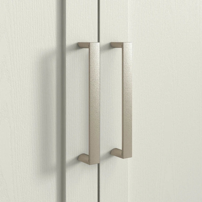 Mobile sottolavabo crema 90x30x63 cm con ripiani