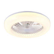 Ventilatore da Soffitto con Plafoniera LED 13W Timer Mora Trio