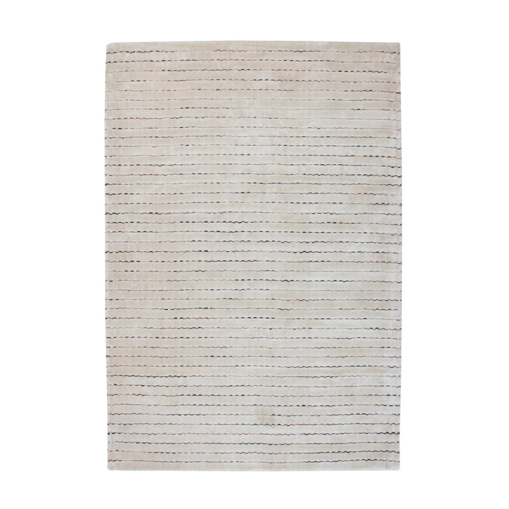 Tappeto Prime 110 Beige e Multi in viscosa e lana