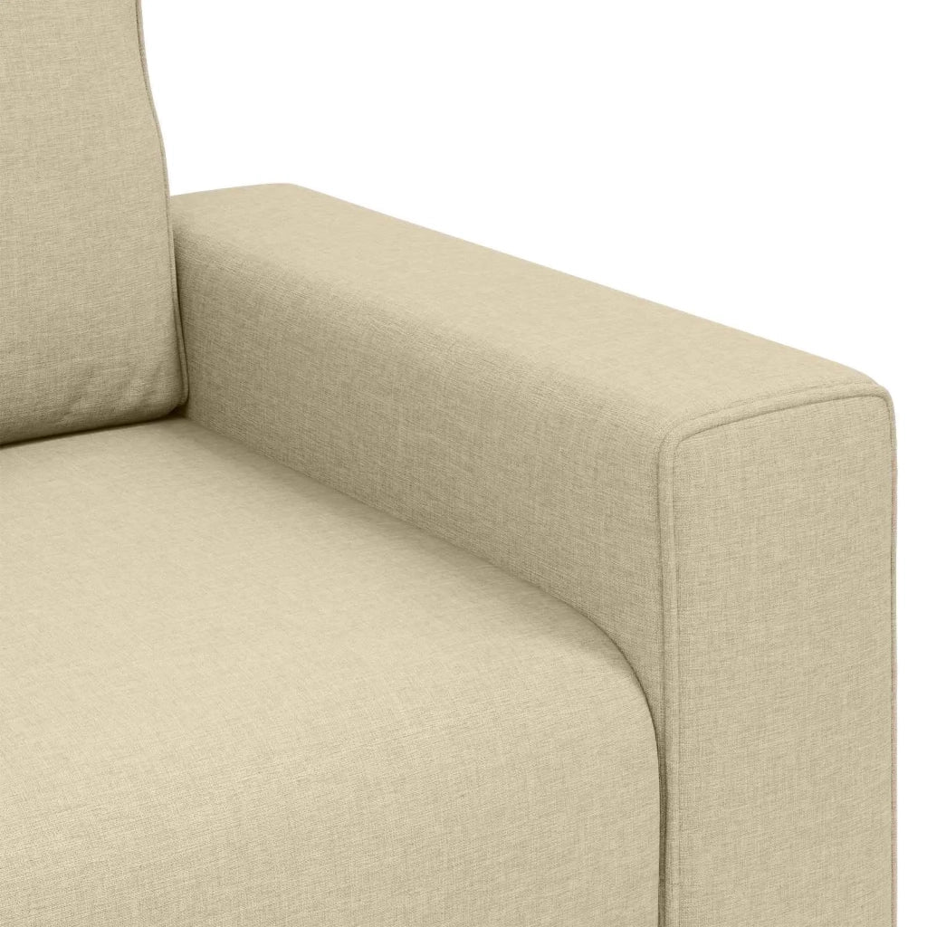 Poltrona | Sedia Relax Sofa Crema 100 cm Tessuto