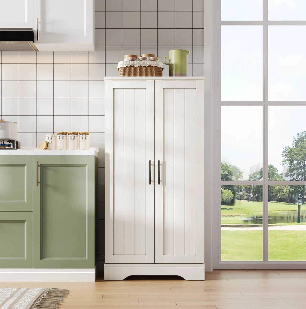 Mobile contenitore alto in MDF bianco con luce LED a sensore