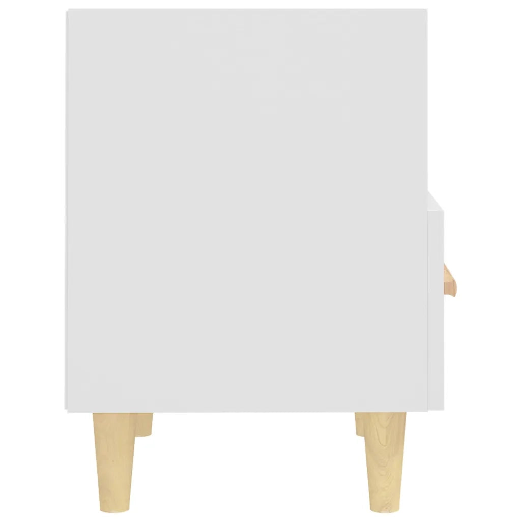 Comodino | Armadio da Notte | Mobiletto da notte Bianco 40x35x47 cm