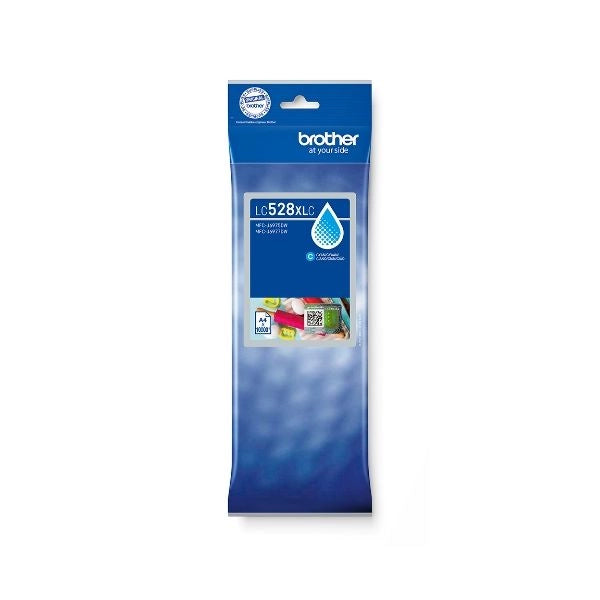 Brother lc528xlc cartuccia d'inchiostro 1 pz originale rendimento ultra elevato ciano