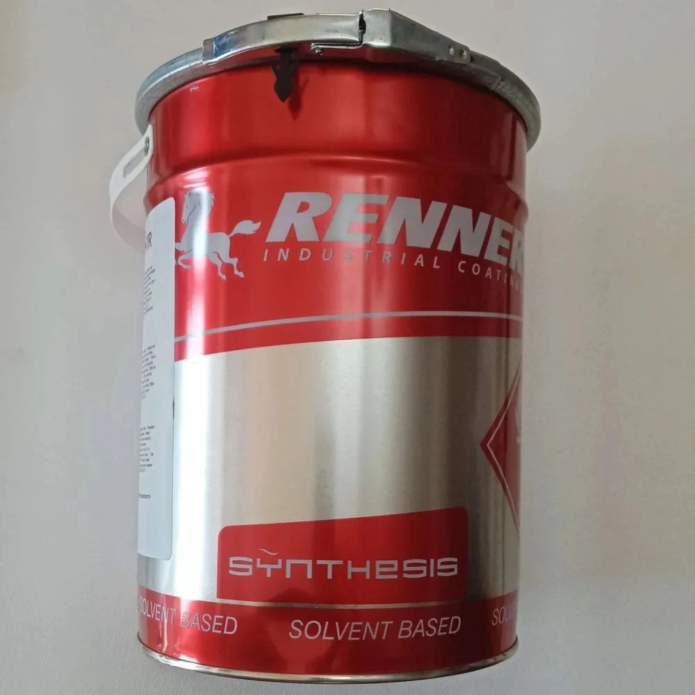 Renner renfast 5kg smalto opaco - tutti i ral 7000 - base nitro a rapida essiccazione, colore  ral 7023 - grigio
