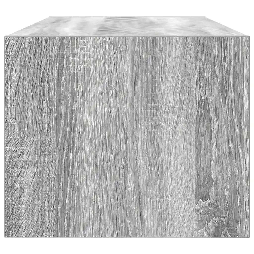Mobile Porta TV Grigio Sonoma 80x31x25,5 cm Legno Multistrato 861464