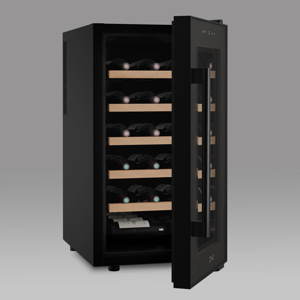 Cantinetta 18 bottiglie nera CAVCB18