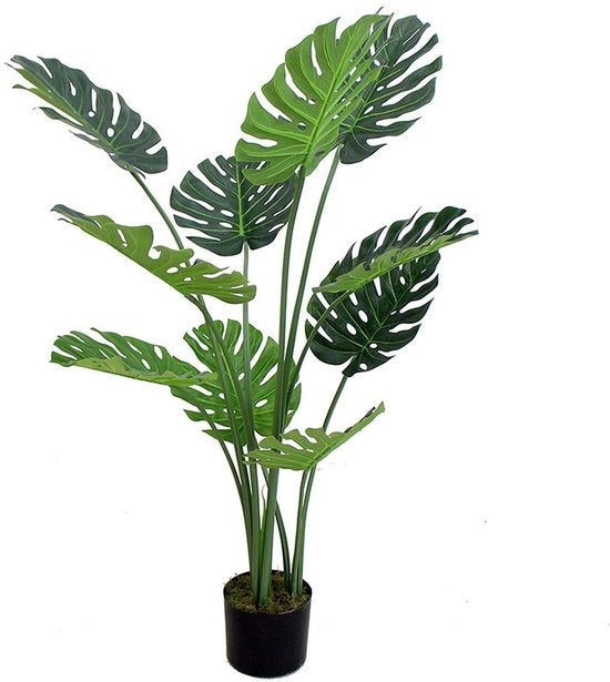 Pianta finta Monstera, 120 cm