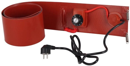 Riscaldamento di serbatoio - Caldaia per serbatoio - Sostenibile e efficiente - 200 litri - Nastro di riscaldamento in silice - Adatto per serbatoi metallici - 1000 W