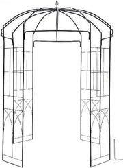 Pergola Esterna - 240 cm - Nero