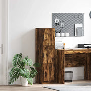 Credenza-Buffet-Armadio da cucina Rovere fum¨¦ 31.5 x 32 x 122.5 cm
