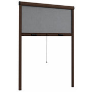 ZANZARIERA RULLO FLASH 80XH160CM MARRONE FINESTRA