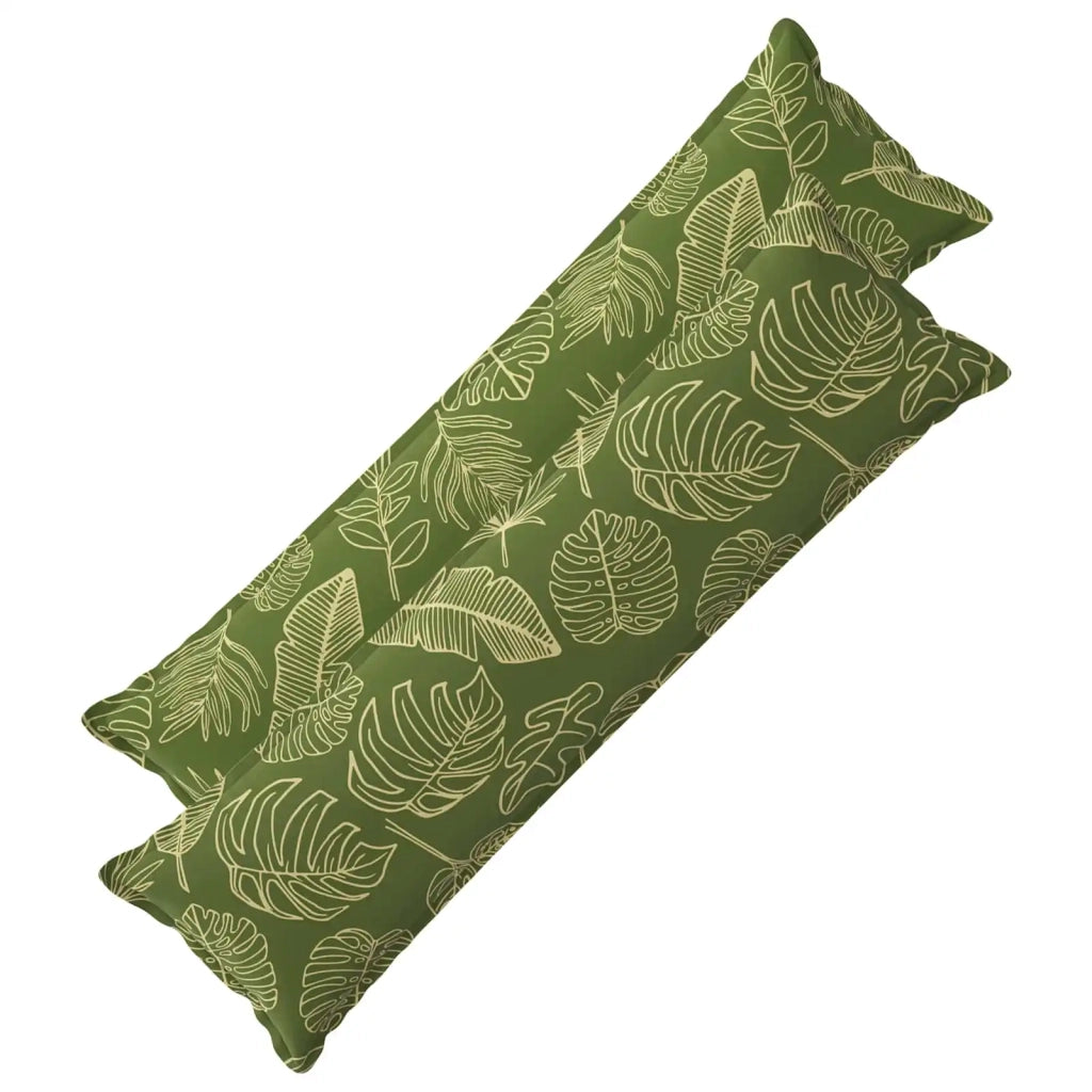 Federa 2 pz HOUTEN Design a foglia 40 x 145 cm Poliestere 917293