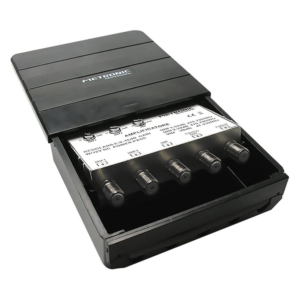 1pz amplificatore esterno digitale terrestre in/2 ingres. uhf/uhf/vhf uscite cod:ferx.8072320nlm