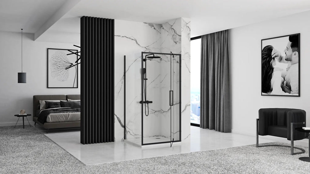 Cabina Doccia Ad Angolo Rapid Swing 80x100