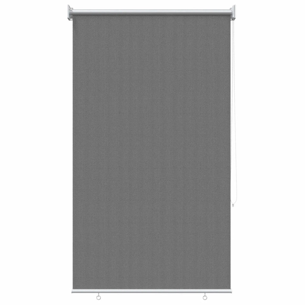 Tenda a Rullo Esterno Blocco UV 90% Grigio Chiaro 60 x 230 cm 42036129