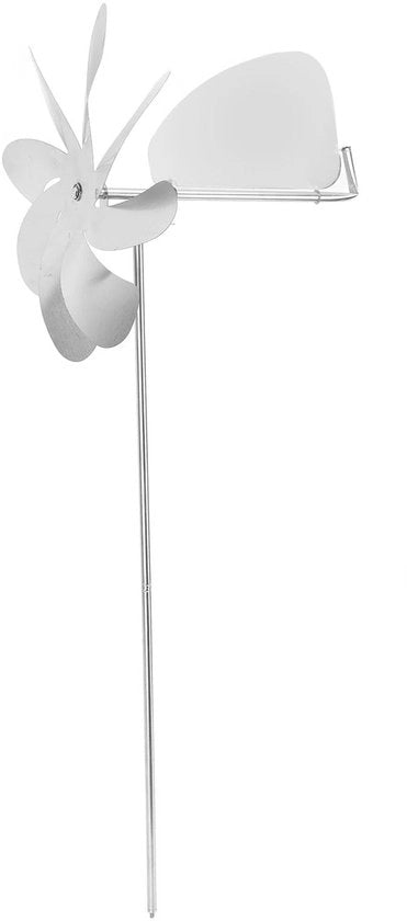 Ventilatore a Vela Rotativo 360 Gradi - Acciaio Inossidabile - Impermeabile - Orologio Decorativo - Decorazione Giardino/Casa di Campagna - Preciso Indicatore di Direzione del Vento - Vela di Ventilazione