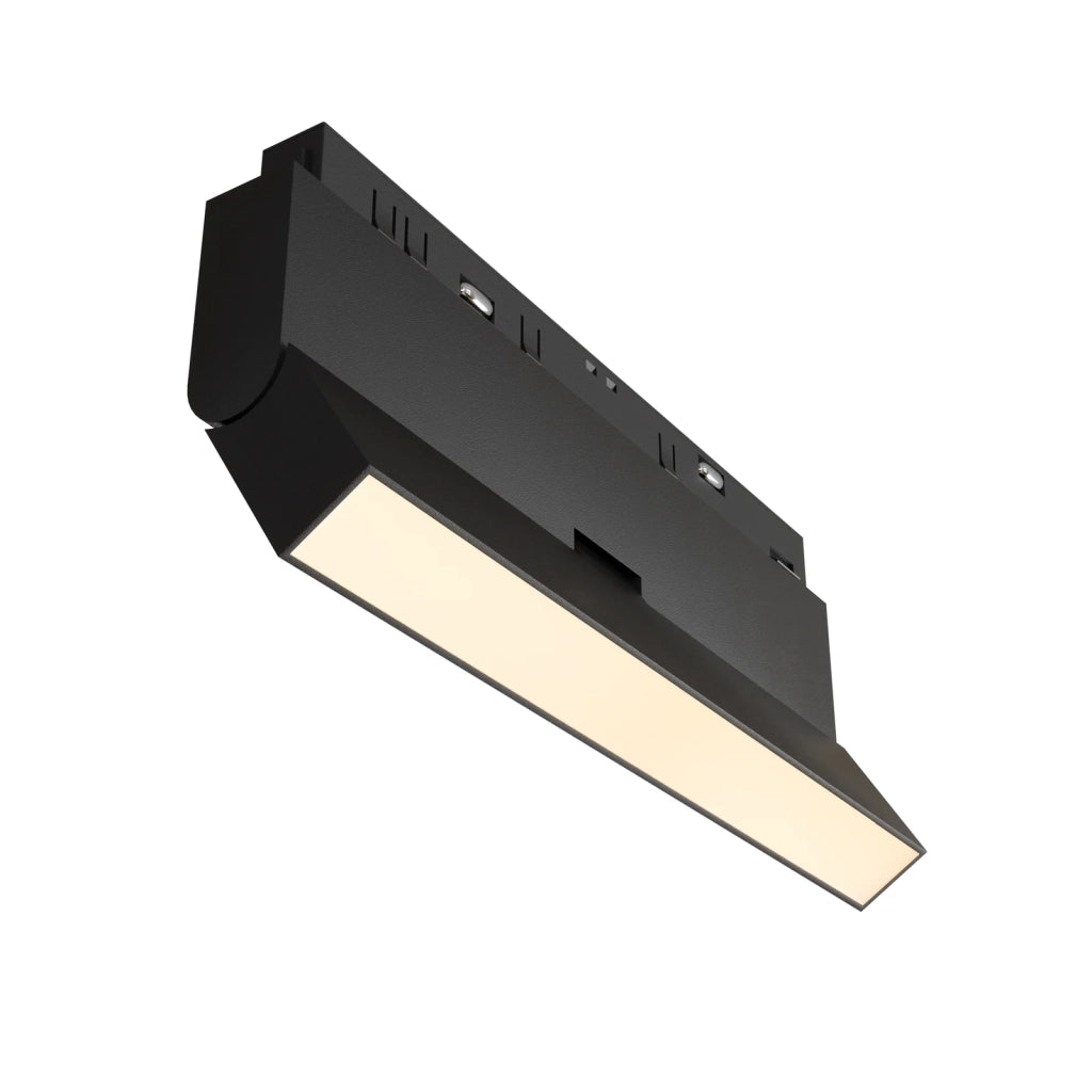 Maytoni Lampada da Binario Moderna Exility Basis Rot 1 luce LED integrato nero alluminio