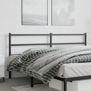 Testiera di Ricambio in Metallo Nero 200 cm 355403