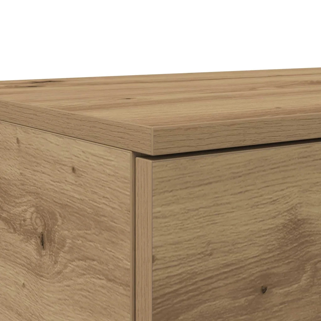 Cassetti per letto Rovere artigianale 180 x 36,5 x 16,5 cm 866986