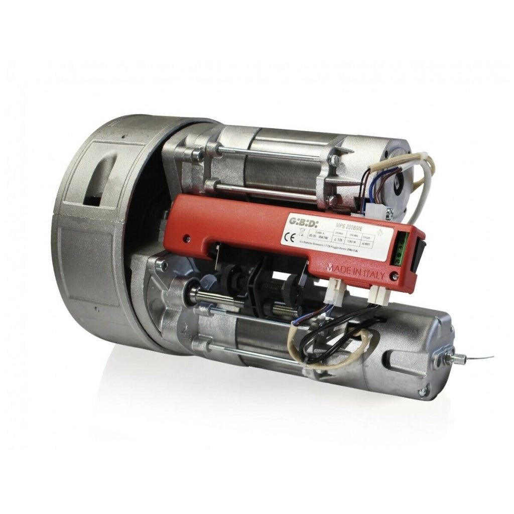 MOTORIDUTTORE BIMOTORE 230 VAC PER SERRANDE GIBIDI MPS240BME MPS240BME-2013