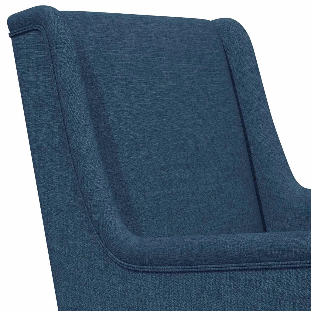 Poltrona-Divano Sedia Blu Tessuto 946784