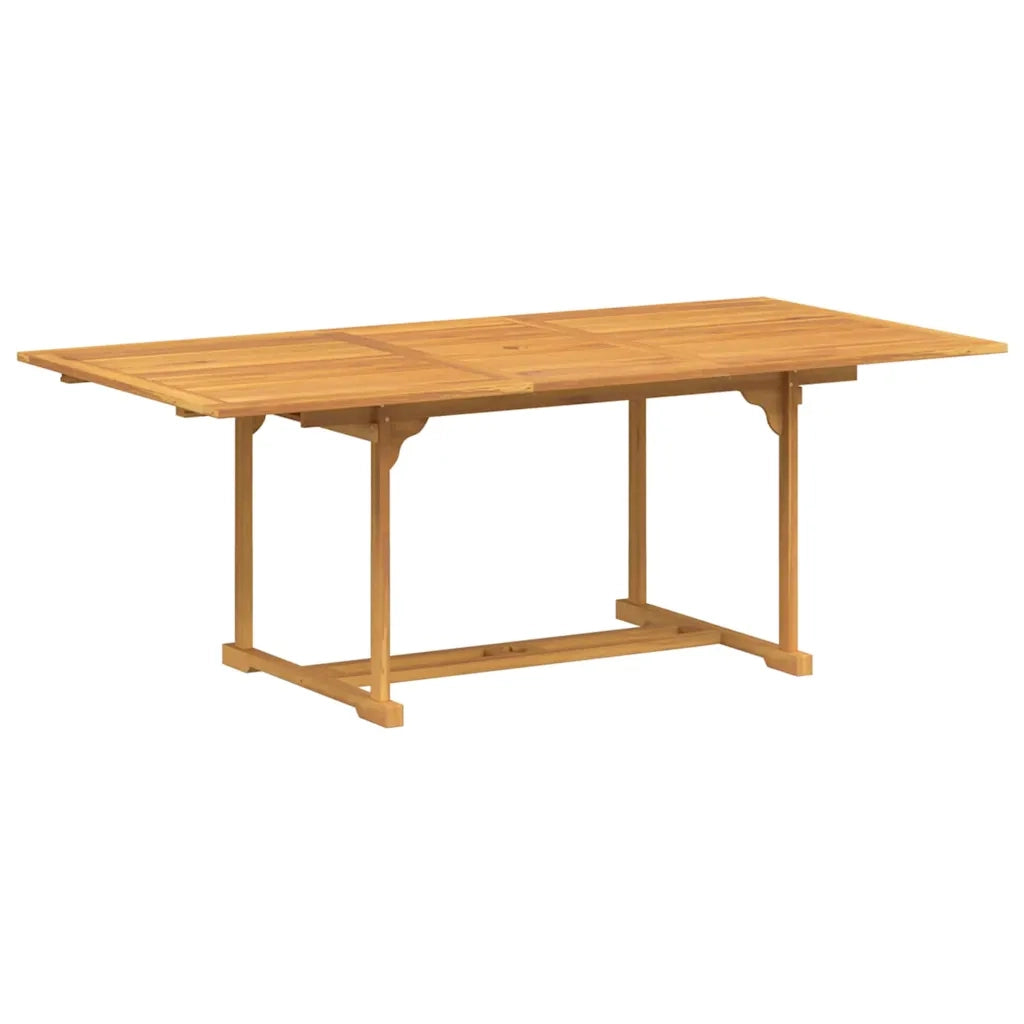 Set da Pranzo per Giardino 7 pcs Marrone Legno di teak solido 3383942