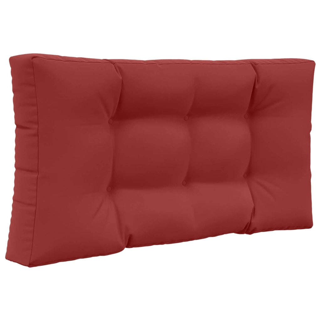 Cuscino per divano da esterno 3 pcs Rosso vino Poliestere 900889