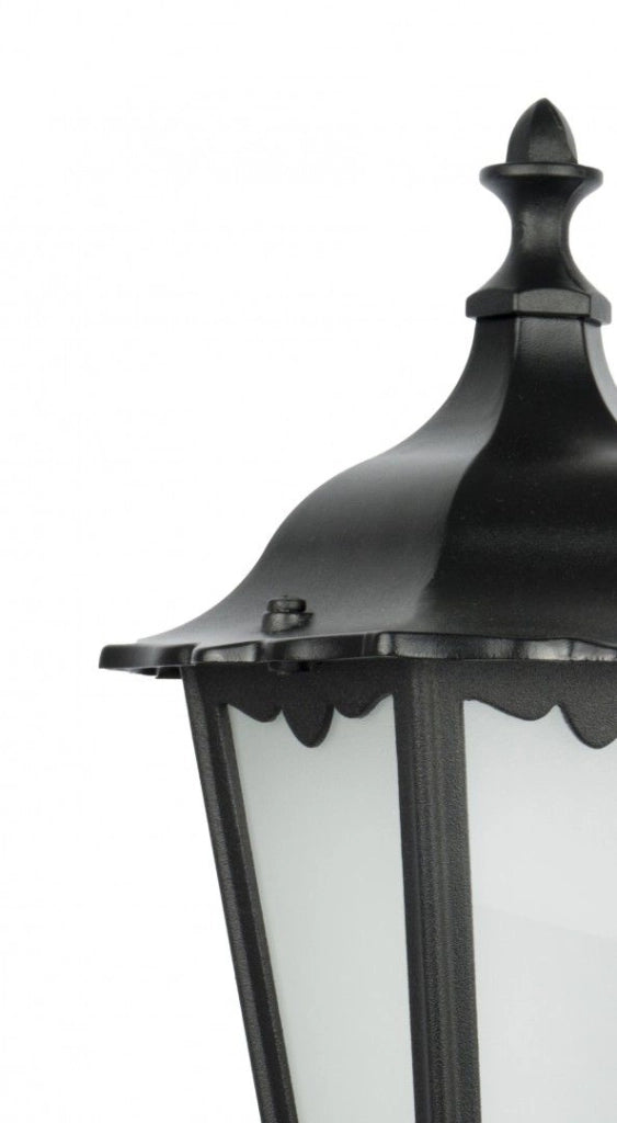 Lampada da giardino SU-MA Retro nera 51cm E27 IP43