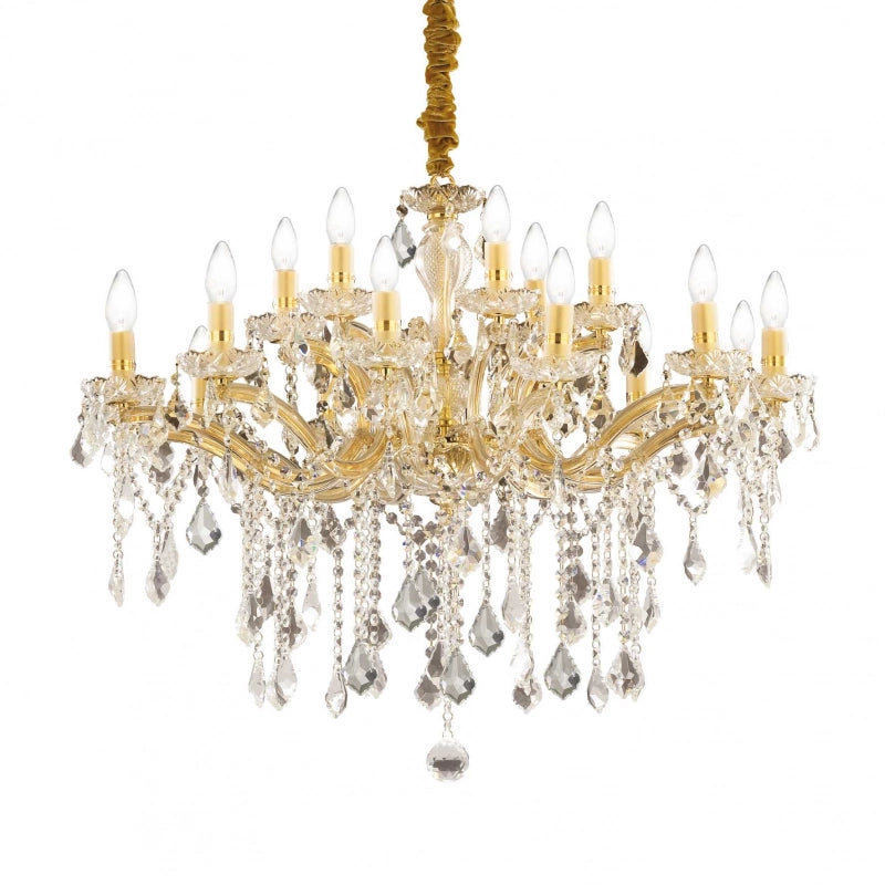 Lampada A Sospensione Florian Sp18 Oro Ideal-Lux