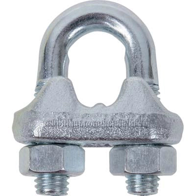 MORSETTO ZINCATO 8016 ROBUR - MM 16- 5 pezzi