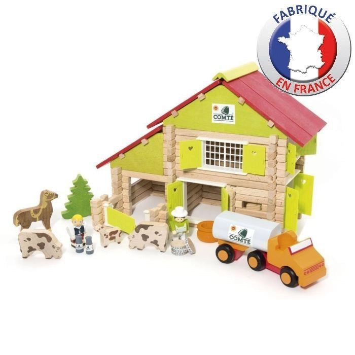 Chalet contare con camion