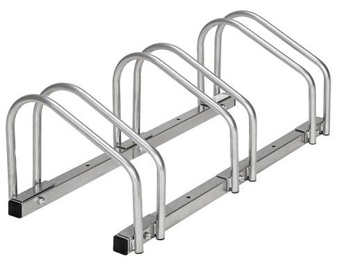 RASTRELLIERA PORTABICI 3 POSTI IN ACCIAIO ZINCATO 73X30X20 CM OXP