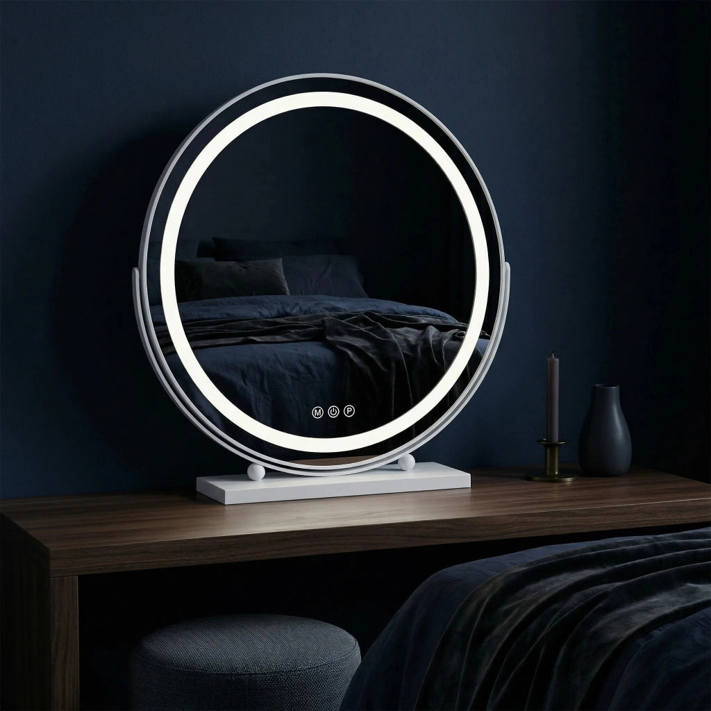 Specchio Led Make-up White 50 Cm